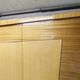 1960 Scandinavian wardrobe, atypical blond wood varnished, 4 doors 3