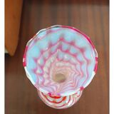 Vase Opaline Vintage de Style Murano