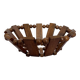 Teak fruit basket