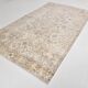 Tapis vintage classique beige et marron, 165x284 cm