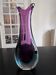 Sommerso vase in Murano glass
