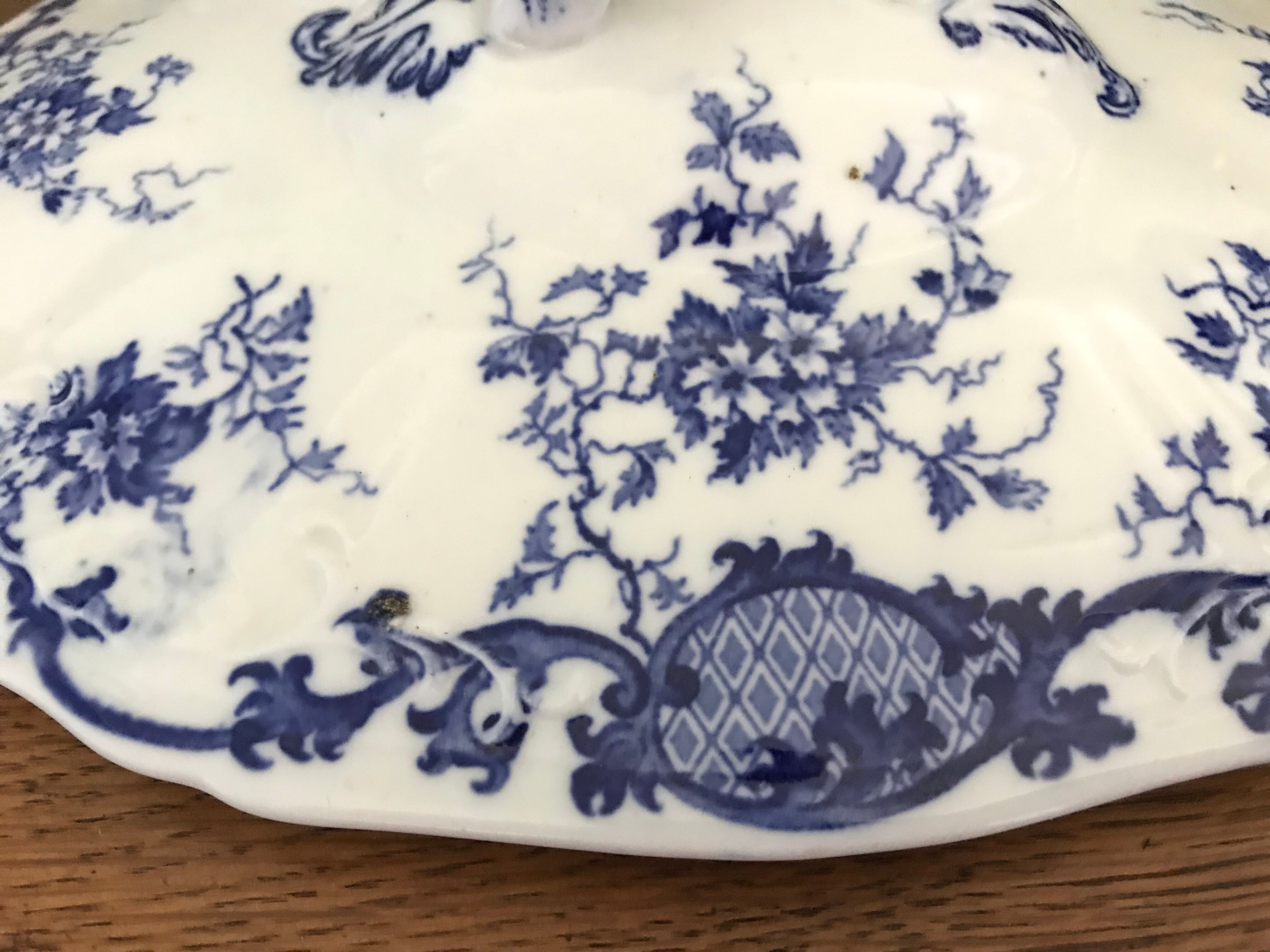 Old Sarreguemines dish