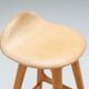Erik Buch set of four “OD61” bar stools Oddense Mobler Denmark 1965