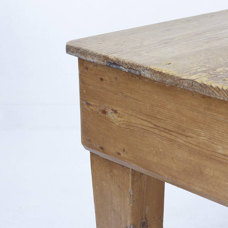 Extremely Large almost Square Pine Textile Work Table