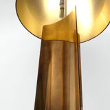Cosack space age lamp in folded brass