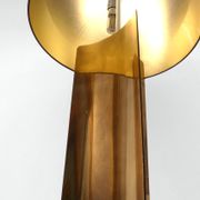 Cosack space age lamp in folded brass