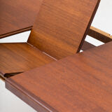 Extendable dining table by Louis Van Teeffelen for Wébé, Dutch design, 60’s