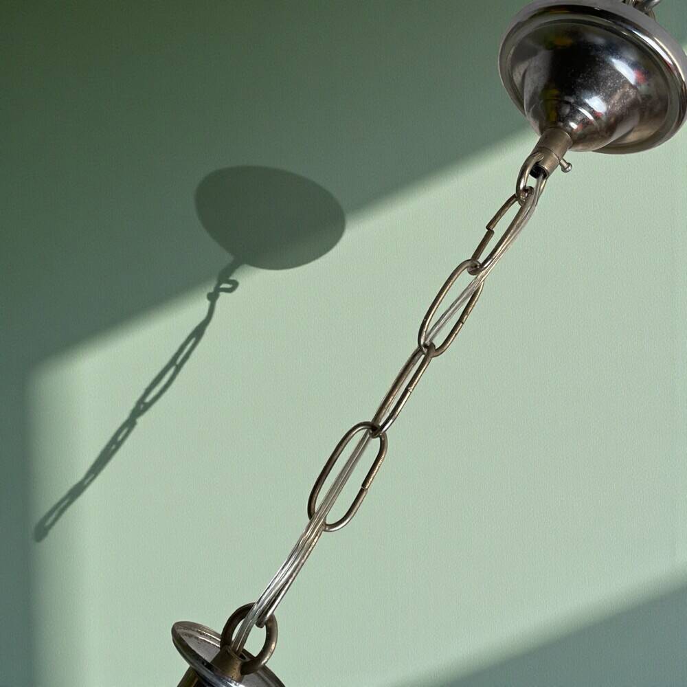 Space Age 3-light Sputnik chandelier