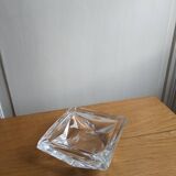 Crystal glass ashtray