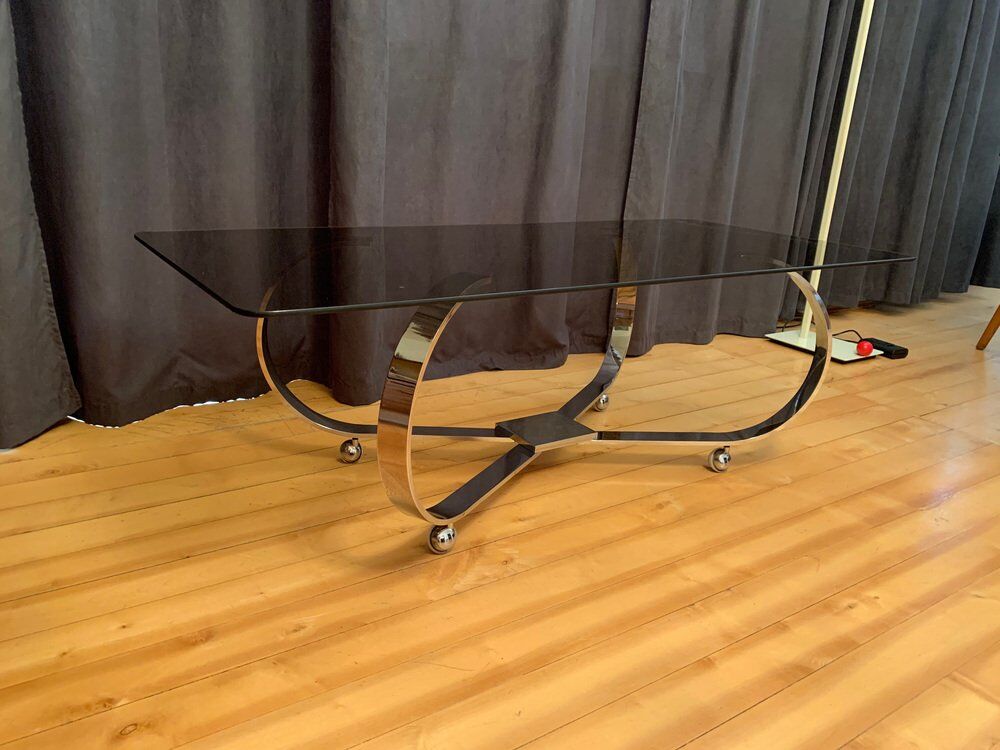 Mobile coffee table, Italy, 1970s