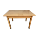 Table bistrot vintage annee 1950 en hetre
