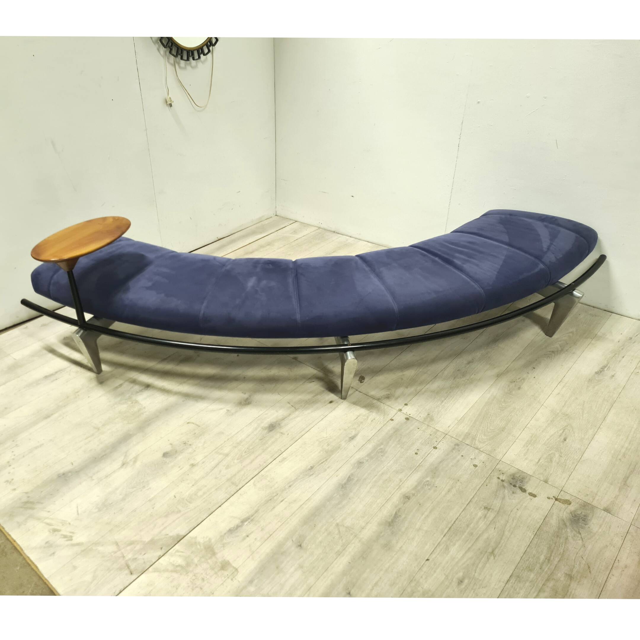 Canapé courbé "Waiting" de Rodolfo Dordoni pour Moroso, Italie 1980