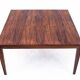 Table basse, design danois, années 60. Après rénovation.