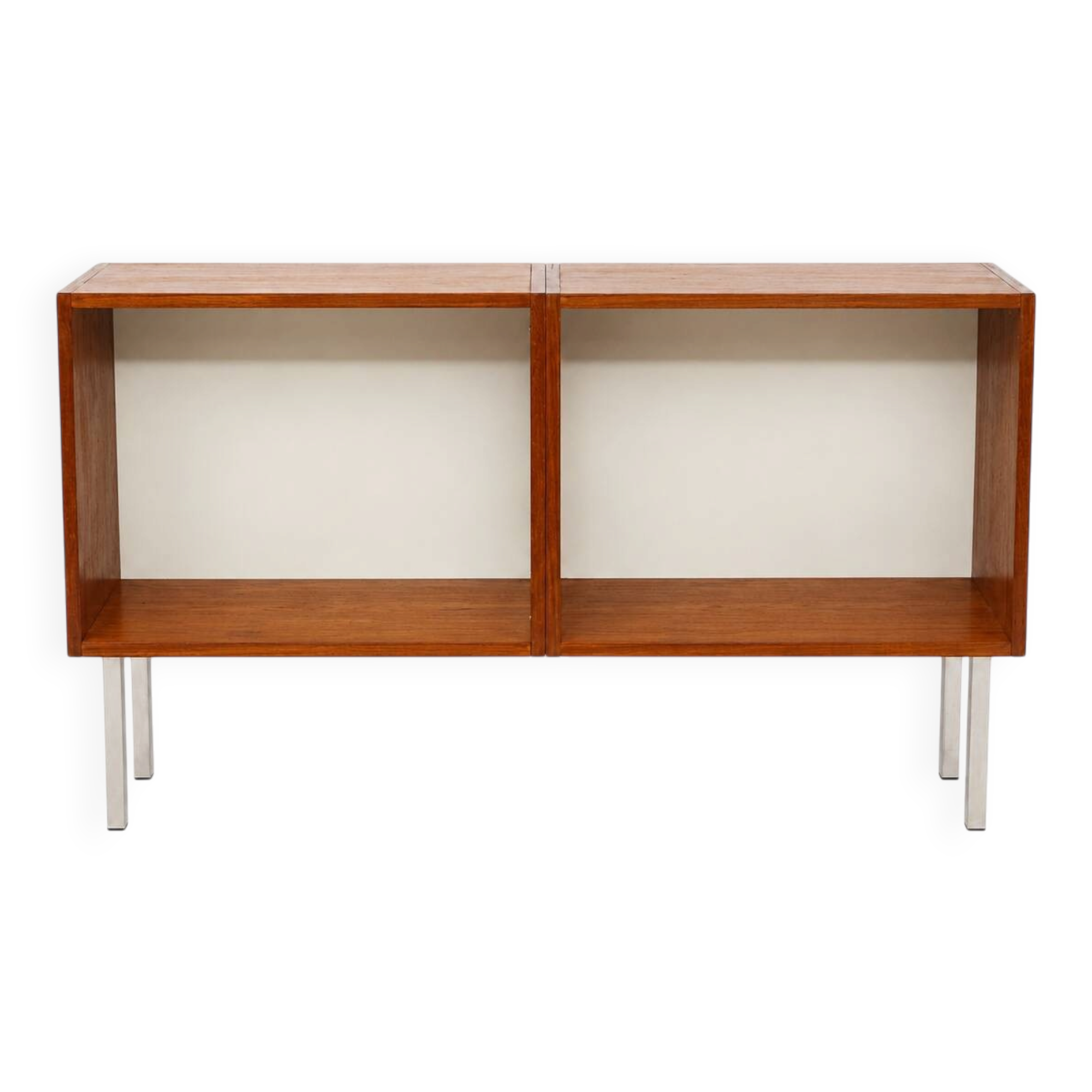 Bibliothèque ouverte vintage / buffet des années 1960