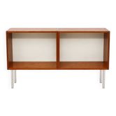 Vintage open bookcase / sideboard from the 1960s