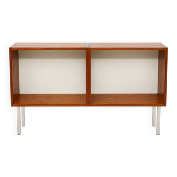Vintage open bookcase / sideboard from the 1960s