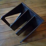 Plastic vinyl record holder, Standy Esselte, vintage 1980s