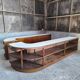 Set of 2 shop counters 1950