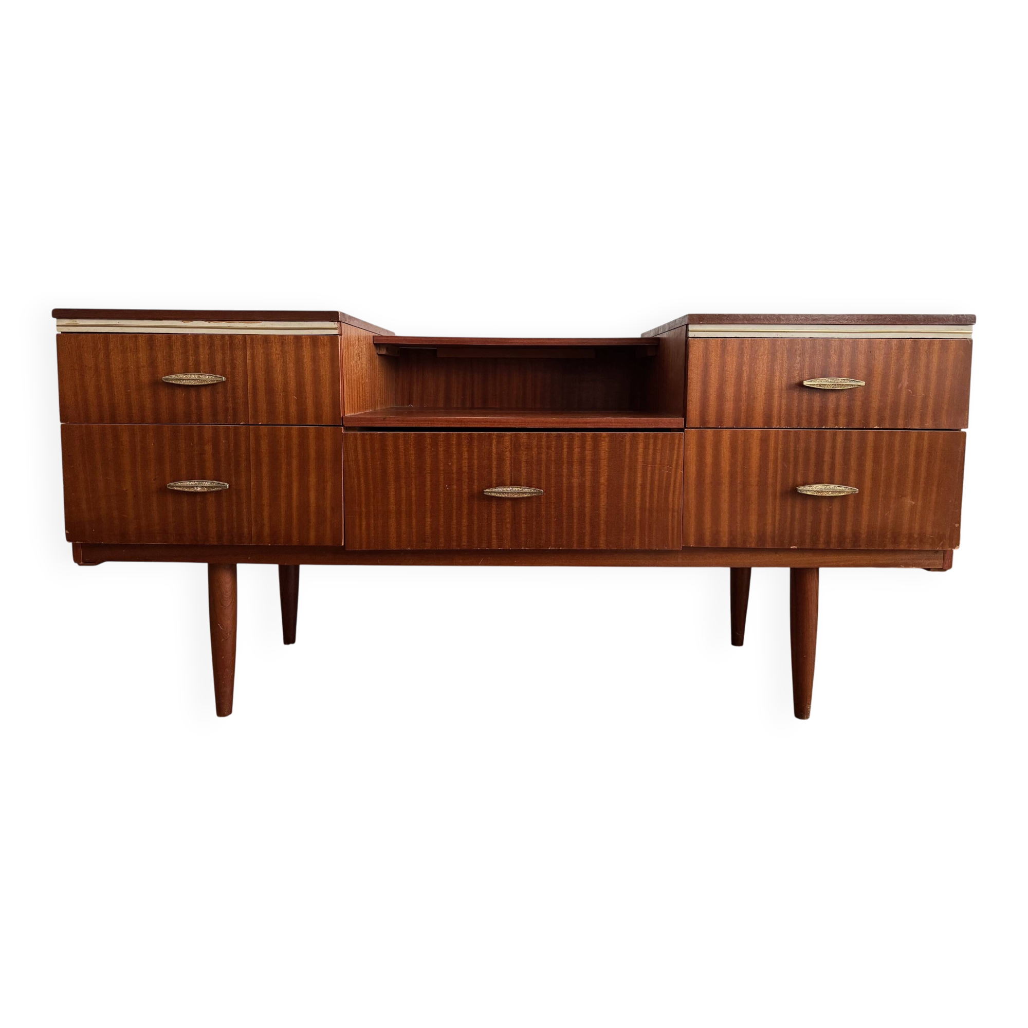 1960s vintage sideboard, 145 x 43.