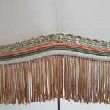 Abat-jour pagode fait main en toile de soie