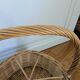 Wicker bottle basket