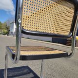 Marcel Breuer B32 chair in original cane signed Italy