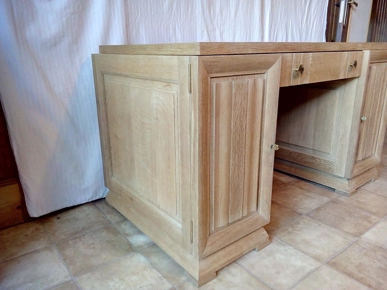 Desk oak art deco 1940
