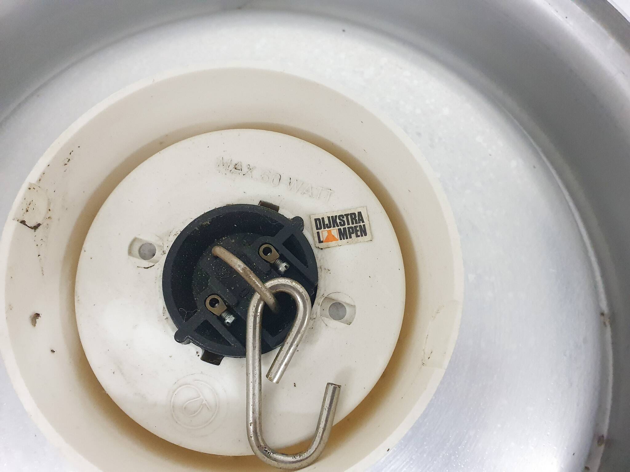 Mid-century wall or ceiling light, Dijkstra, The Netherlands 1950's