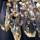 Crystal chandelier diamond cut 9 fires 1880