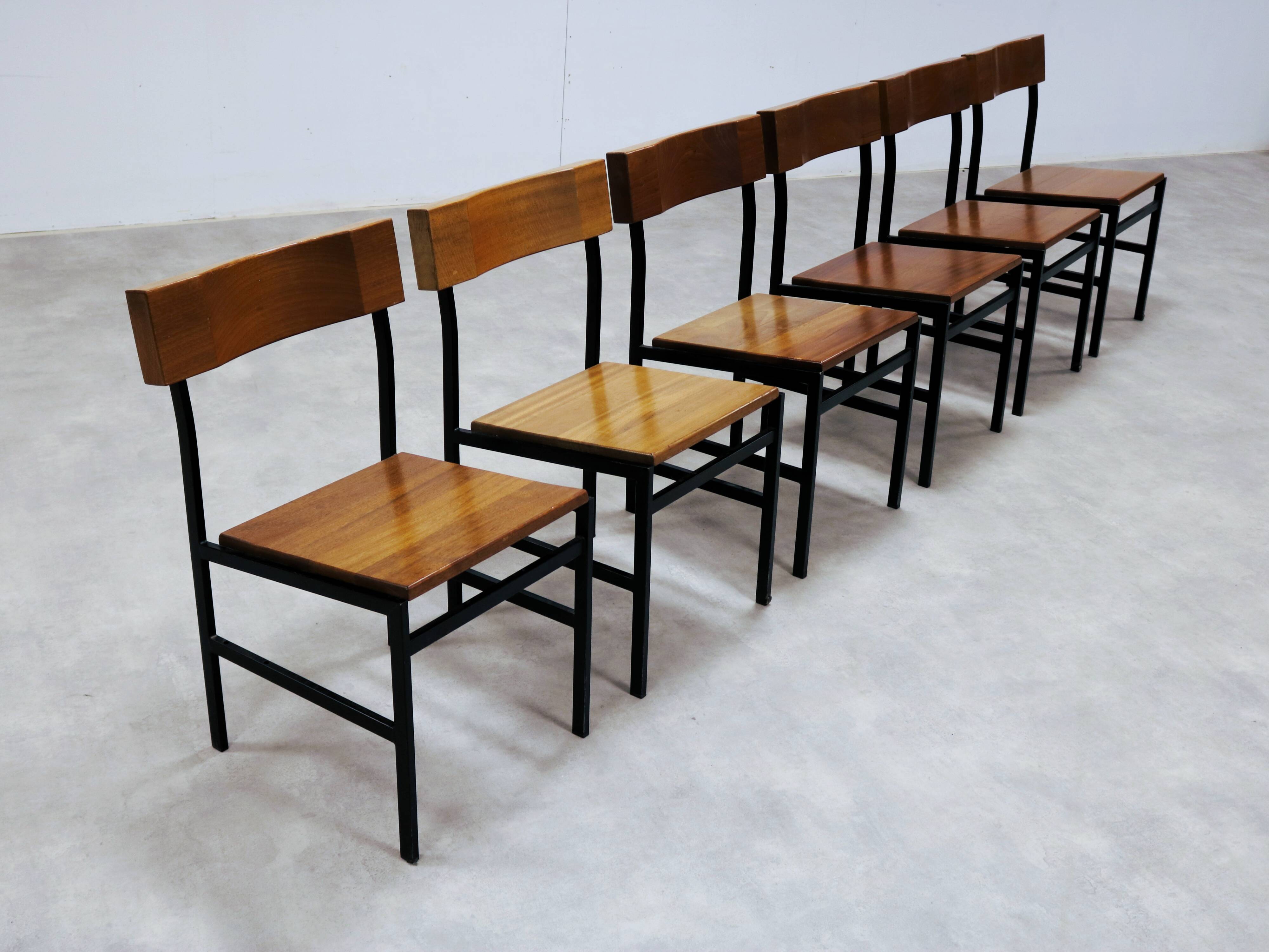 Vintage dining chairs | chairs | 1960s | industrial