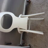 White bauman chair 1970