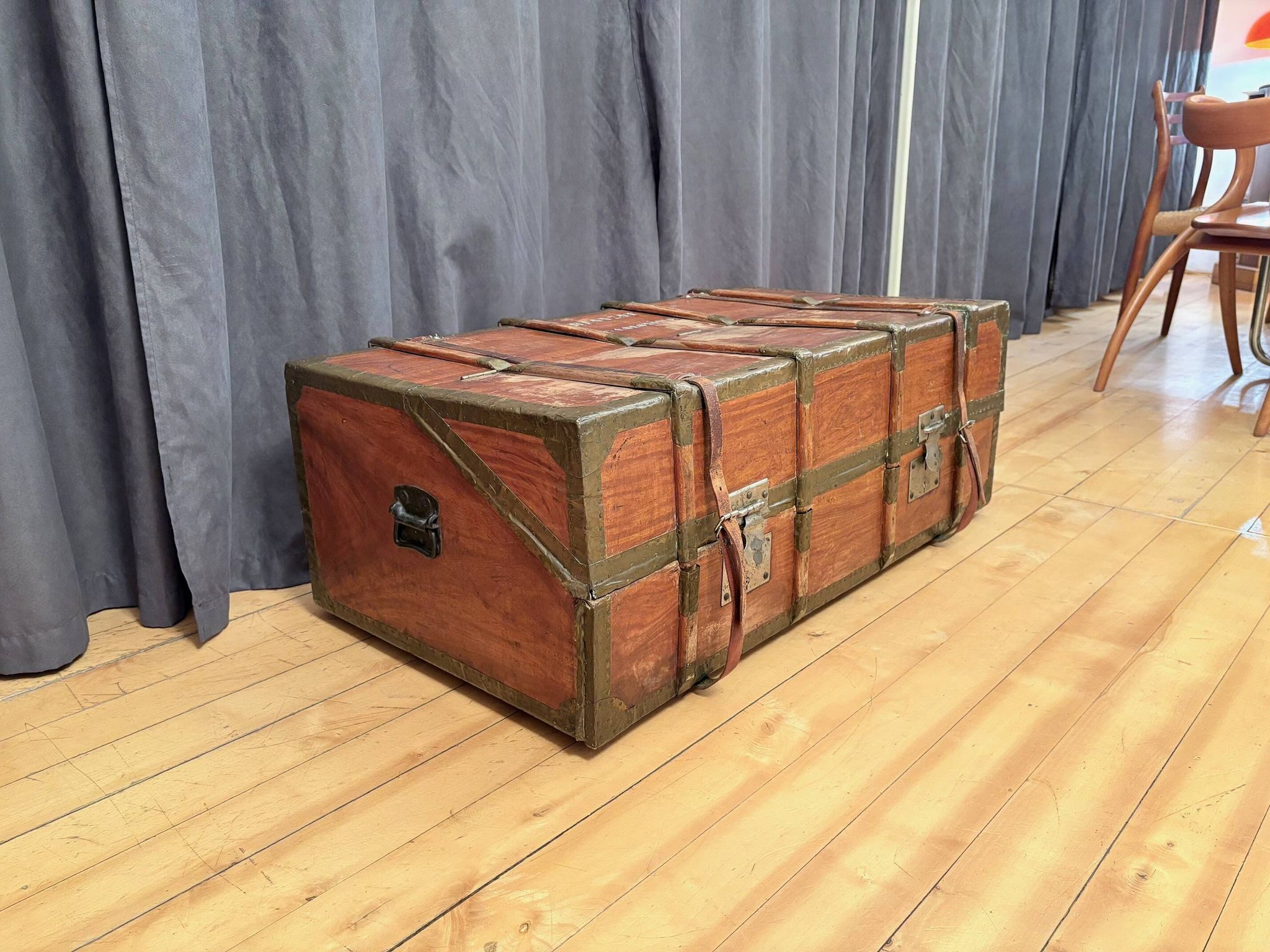 French officer's cabin trunk, mid-19th century