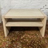 Travertine TV cabinet from the 70s