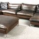 GIGANTESQUE CANAPÉ MODULABLE CUIR 12 PLACES.