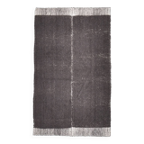 4x7 Soft Pastel Brown Wool Moroccan Rug, 128x211Cm