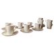 Stig Lindberg, 10 porcelain espresso cups from Gustavsberg, Scandinavian Modern.