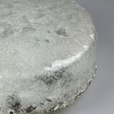 60s 70s ceiling lamp Plafoniere Flush Mount Ice Glass Hillebrand Germany