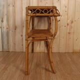 Vintage rattan console Italy