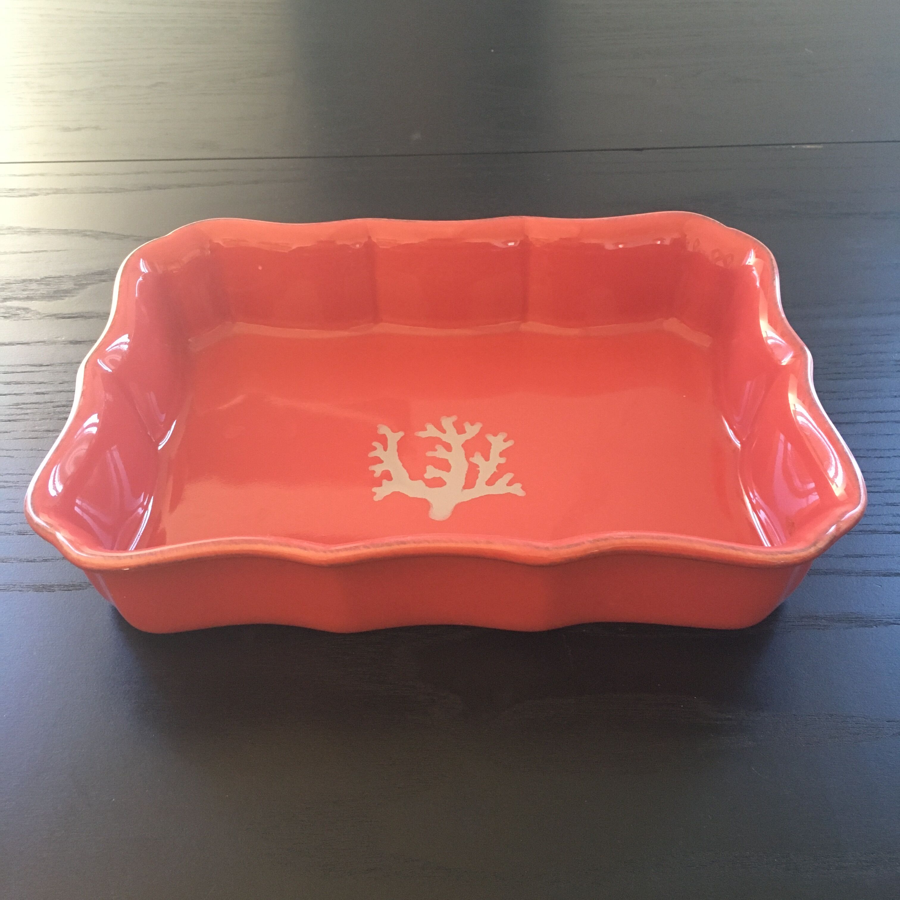Pink dish coral decoration