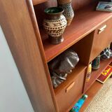 Buffet haut vintage en teck