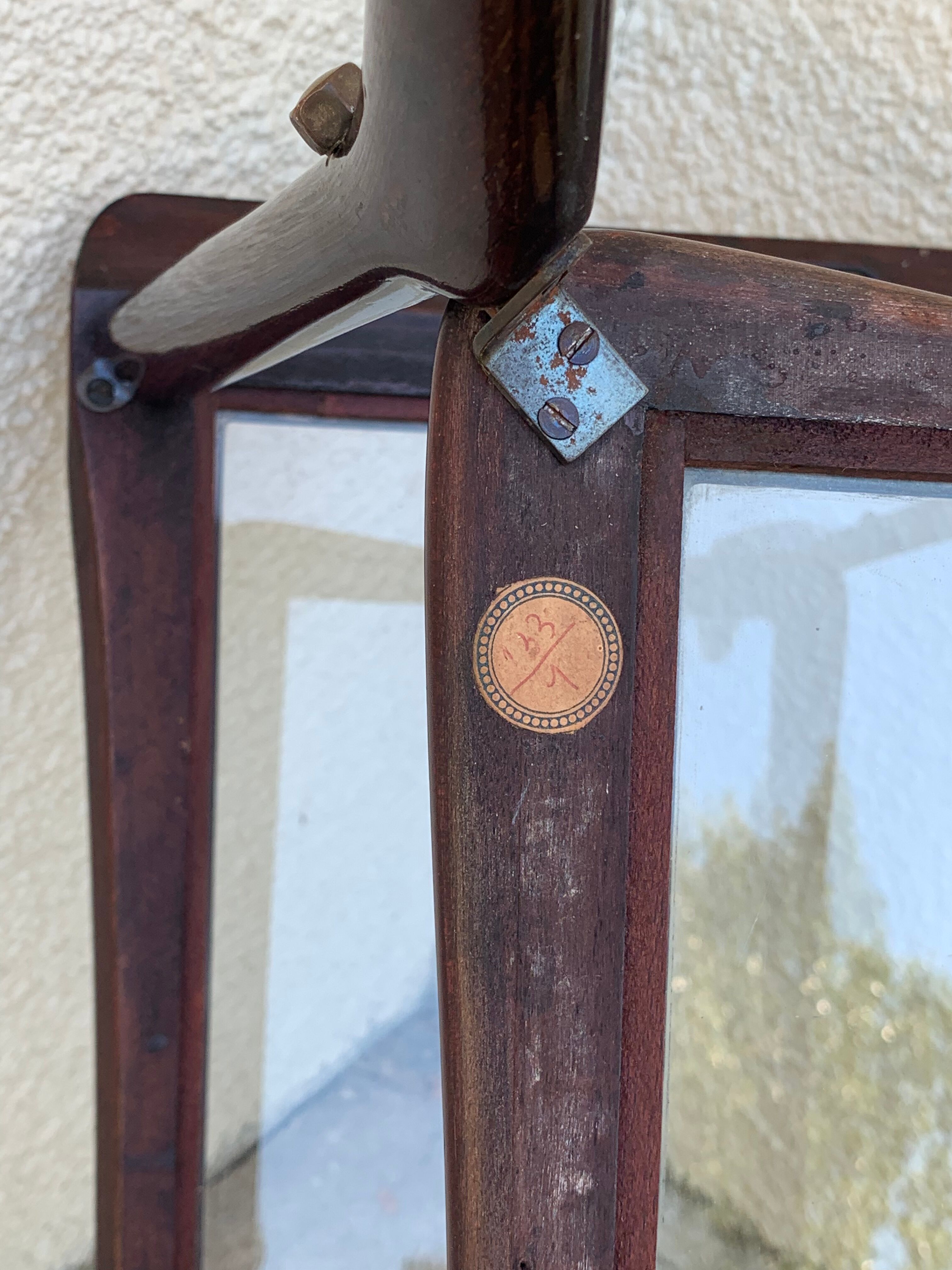 Serving trolley mahogany 1950