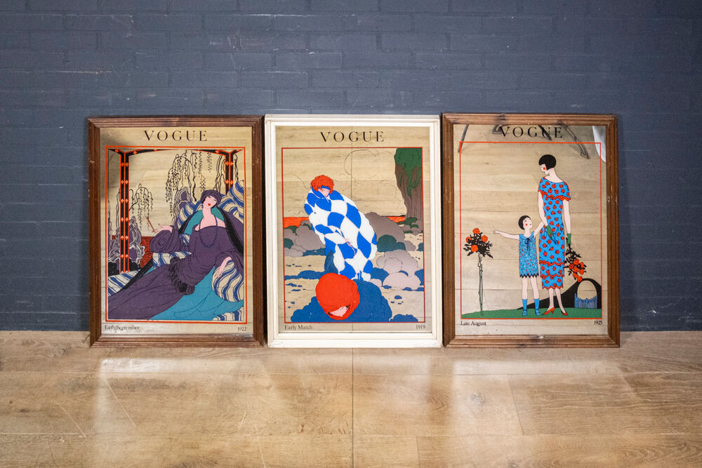 Art Deco Vogue advertising mirrors