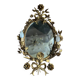 Miroir italien Hollywood Regency, années 50