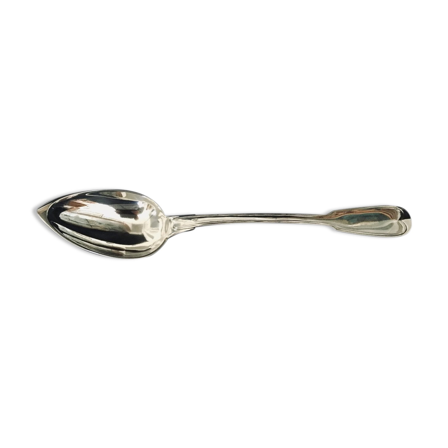 Silver stew spoon