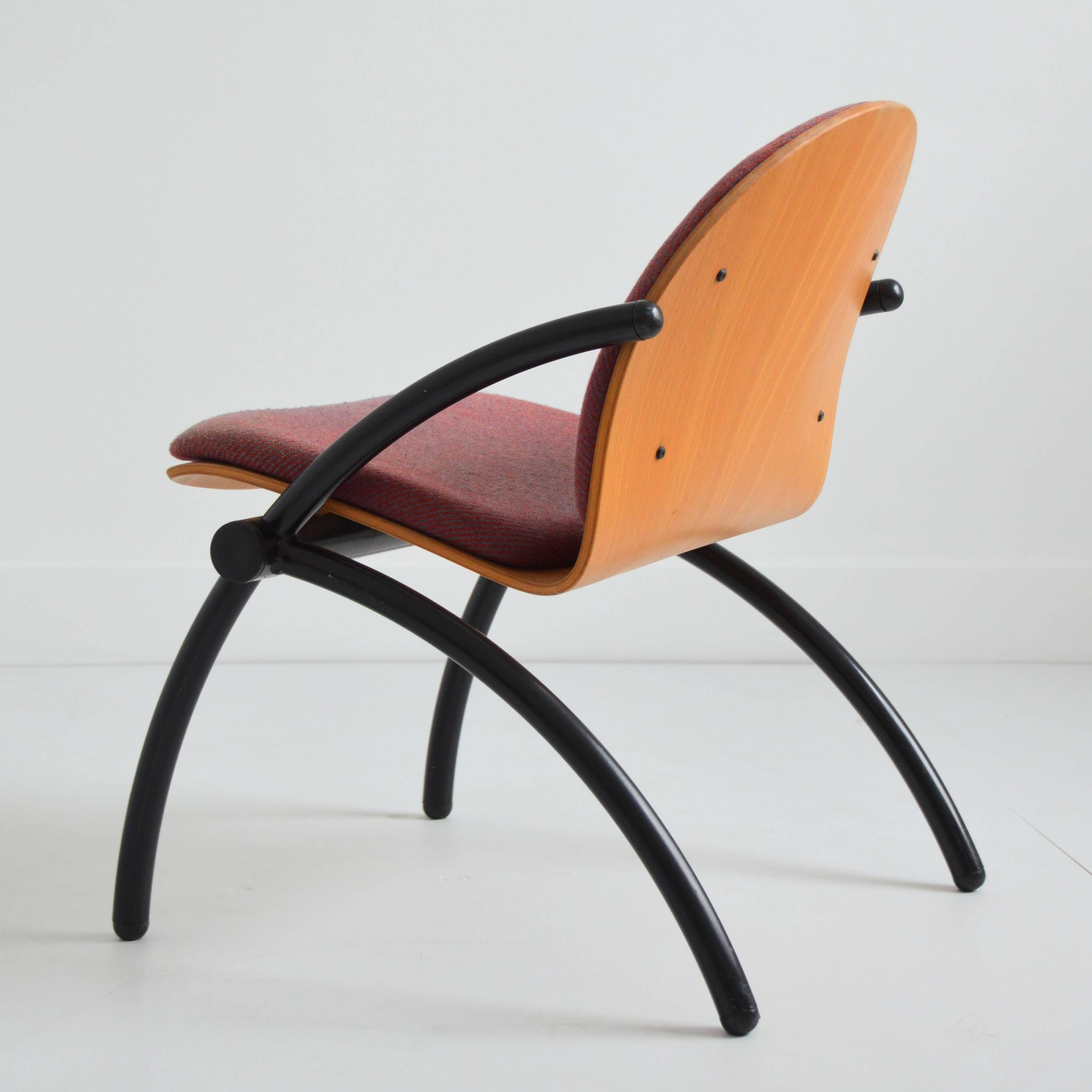 Memphis postmodern armchair, 1980