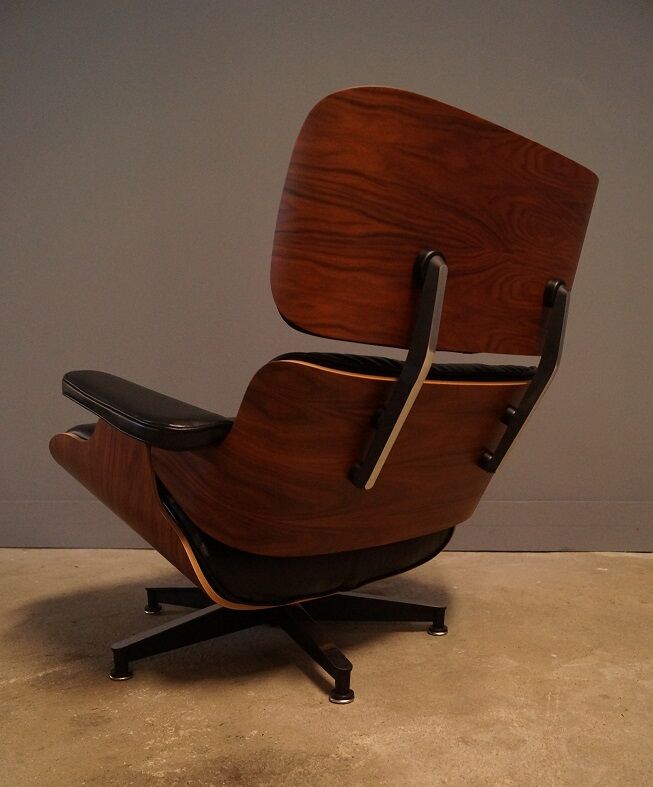 Lounge chair and ottoman from Ray and Charles Eames