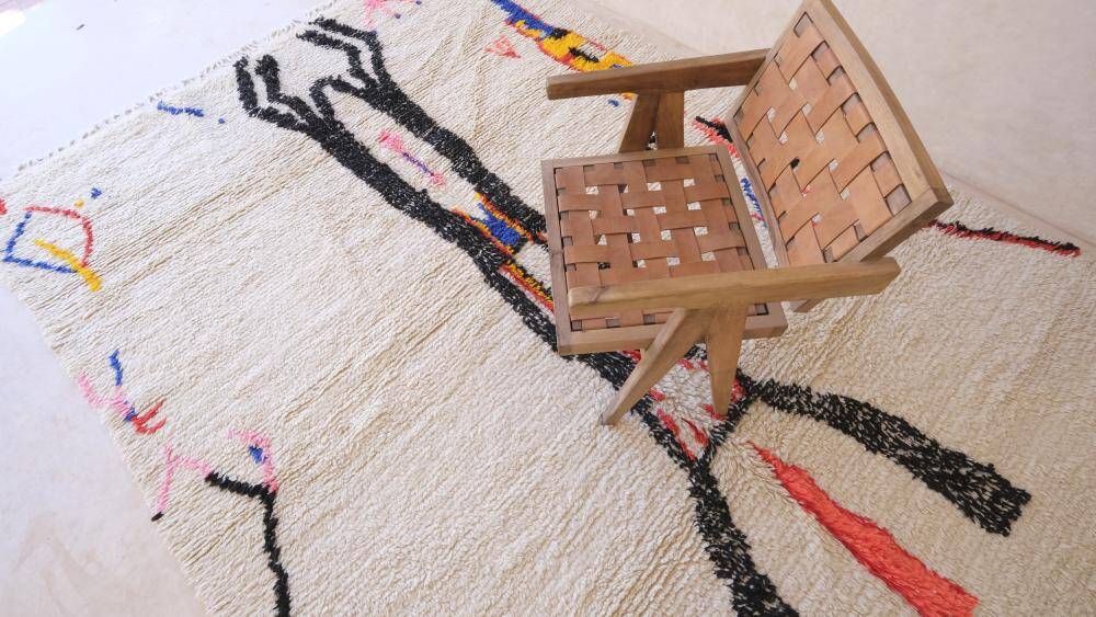 Azilal rug from Morocco - 328 x 233 cm