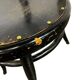 Thonet vintage black wooden chair