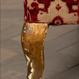 Baroque "loveseat" bench