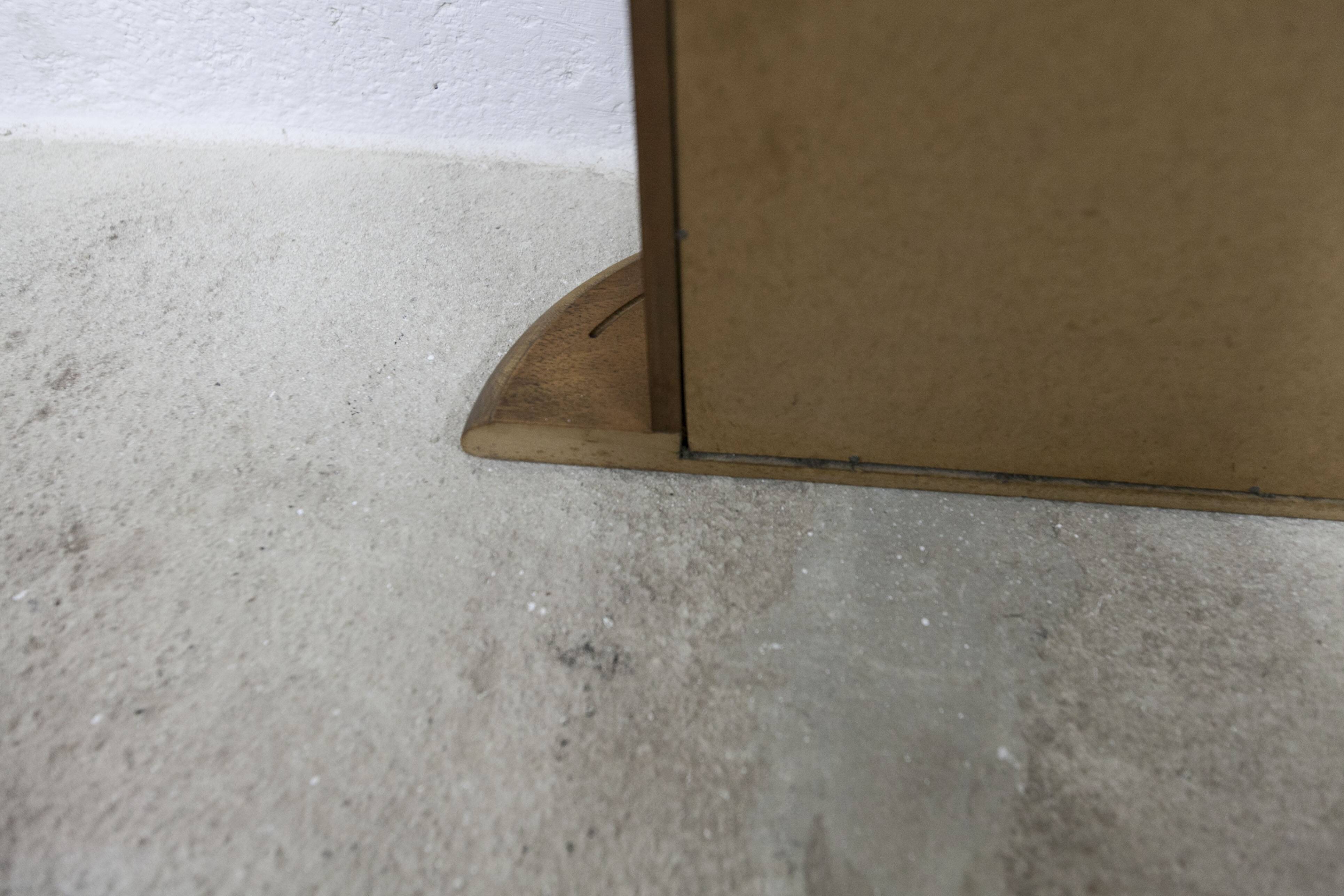 Entrance mirror with shelf 1960